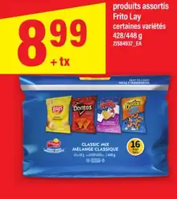 Maxi PRODUITS ASSORTIS FRITO LAY FRITO LAY, 428/448 G offer