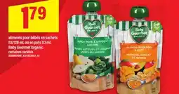 Maxi ALIMENTS POUR BÉBÉS EN SACHETS 113/128 ML OU EN POTS 113 ML BABY GOURMET ORGANIC offer