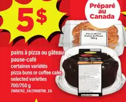 Maxi PAINS À PIZZA OU GÂTEAU PAUSE-CAFÉ, 700/750 g offer