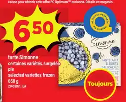 Maxi TARTE SIMONNE, 650 g offer