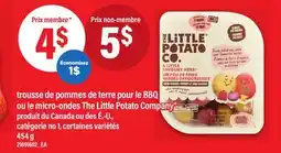Maxi TROUSSE DE POMMES DE TERRE POUR LE BBQ OU LE MICRO-ONDES THE LITTLE POTATO COMPANY offer