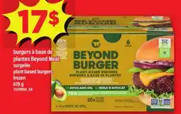 Maxi BURGERS À BASE DE PLANTES BEYOND MEAT | PLANT BASED BURGERS, 678 G offer