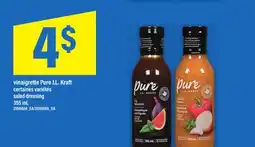 Maxi VINAIGRETTE PURE J.L. KRAFT | SALAD DRESSING, 355 ML offer