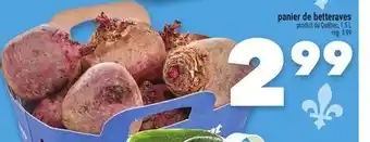 Marche Ami PANIER DE BETTERAVES offer
