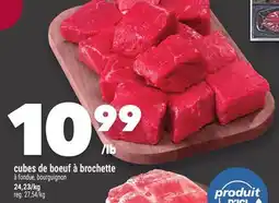 Marche Ami Cubes de boeuf à brochette offer
