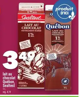 Marche Ami lait au chocolat Québon, Sealtest offer