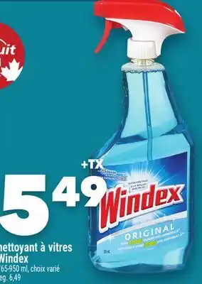 Marche Ami NETTOYANT À VITRES WINDEX offer