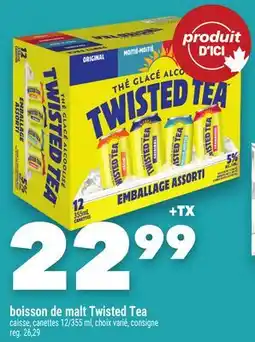 Marche Ami Boisson de malt Twisted Tea offer
