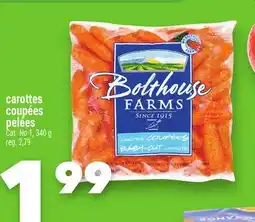 Marche Ami Carottes coupées pelées Bolthouse Farms offer