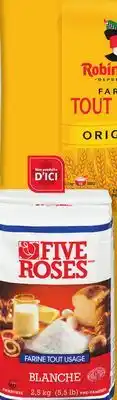 Marches Tradition ROBIN HOOD OR FIVE ROSES FLOUR offer