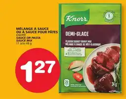 Marches Tradition KNORR SAUCE OR PASTA SAUCE MIX offer