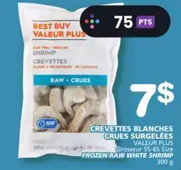 Marches Tradition VALEUR PLUS FROZEN RAW WHITE SHRIMP offer