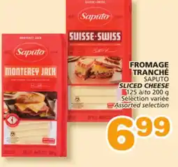 Marches Tradition SAPUTO SLICED CHEESE offer