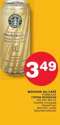Marches Tradition STARBUCKS COFFEE BEVERAGE offer