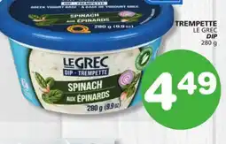Marches Tradition LE GREC DIP offer