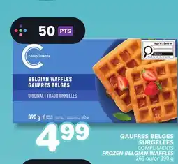 Marches Tradition COMPLIMENTS FROZEN BELGIAN WAFFLES offer
