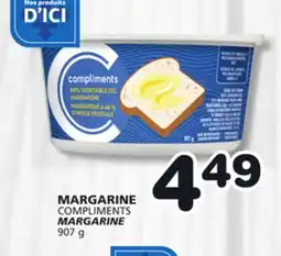 Marches Tradition COMPLIMENTS MARGARINE offer