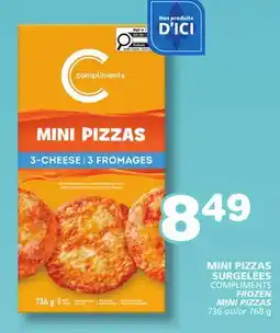 Marches Tradition COMPLIMENTS FROZEN FROZEN MINI PIZZAS offer