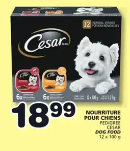 Marches Tradition PEDIGREE CESAR DOG FOOD offer