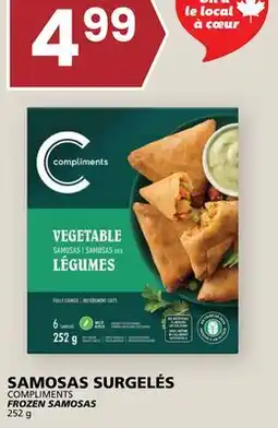 Rachelle-Bery Grocery COMPLIMENTS FROZEN SAMOSAS offer