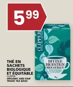 Rachelle-Bery Grocery CLIPPER ORGANIC AND FAIR TRADE TEA BAGS offer