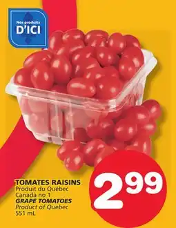 Marches Tradition GRAPE TOMATOES offer