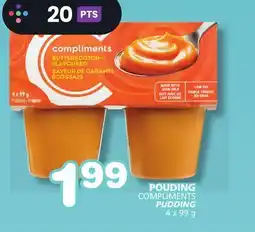 Marches Tradition COMPLIMENTS PUDDING PUDDING offer