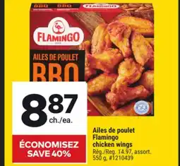 Giant Tiger Flamingo chicken wings offer