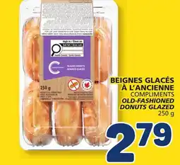 Marché Bonichoix COMPLIMENTS OLD-FASHIONED OLD-FASHIONED DONUTS GLAZED DONUTS offer