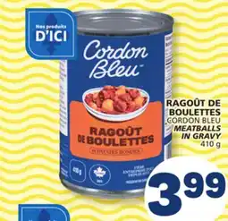 Marché Bonichoix CORDON BLEU MEATBALLS offer