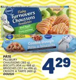 Marché Bonichoix PILLSBURY CHAUSSONS (383 g), BISCUITS (454 ou 468 g), DOUGH offer