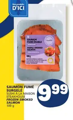 Marché Bonichoix STEAKHOUSE FROZEN SMOKED SALMON offer
