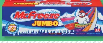 Marché Bonichoix Mr. FREEZE BÂTONS GLACÉS offer