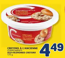Marché Bonichoix COMPLIMENTS OLD-FASHIONED CRETONS offer