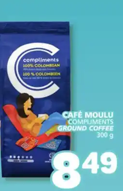 Marché Bonichoix COMPLIMENTS GROUND COFFEE offer