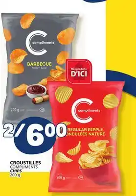 Marché Bonichoix COMPLIMENTS CHIPS offer