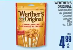 Jean Coutu WERTHER'S ORIGINAL Caramel popcorn offer