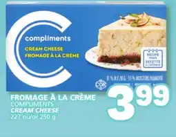 Marché Bonichoix COMPLIMENTS CREAM CHEESE offer