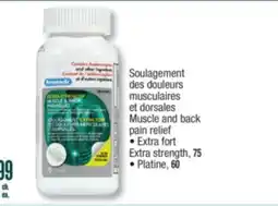 Jean Coutu Personnelle Muscle and back pain relief offer