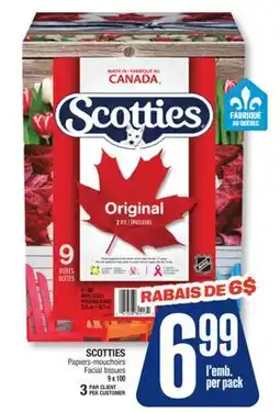 Jean Coutu SCOTTIES Facial tissues offer