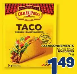 Marché Bonichoix OLD EL PASO SEASONING offer