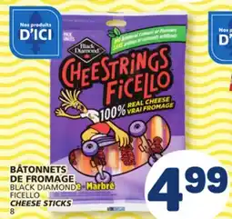 Marché Bonichoix BLACK DIAMOND FICELLO FICELLO CHEESE STICKS offer