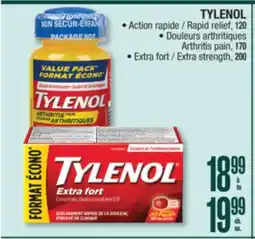 Jean Coutu TYLENOL Rapid relief offer