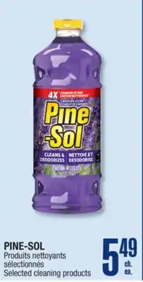 Jean Coutu PINE-SOL Selected cleaning products offer