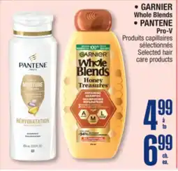 Jean Coutu GARNIER Whole Blends, PANTENE Pro-V Selected hair care products offer