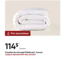 Dormez Vous Couette de microgel Fieldcrest Luxury offer