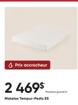 Dormez Vous Matelas Tempur-Pedic ES offer