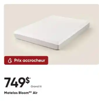 Dormez Vous Matelas Bloom Air offer