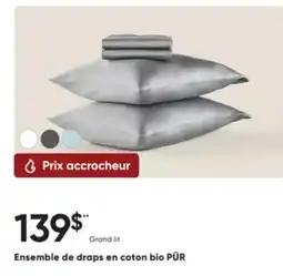 Dormez Vous Ensemble de draps en coton bio PÜR offer
