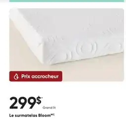 Dormez Vous Le surmatelas Bloom offer